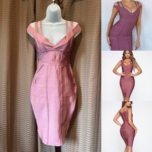 NWT Off-Shoulder Bandage Dress